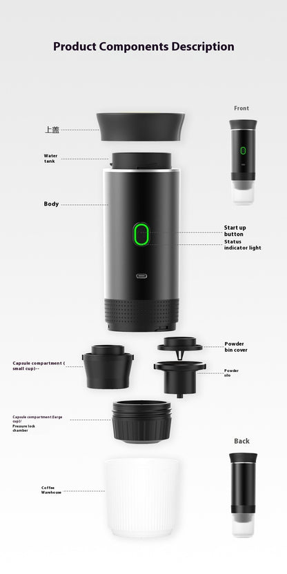 Portable Capsule Coffee Machine